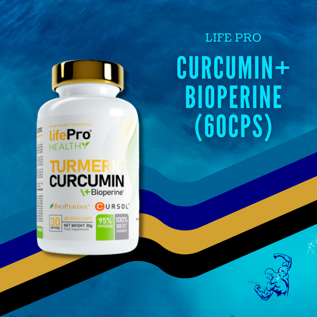 Life Pro Turmeric Curcumin +Bioperine 60 Vegancaps