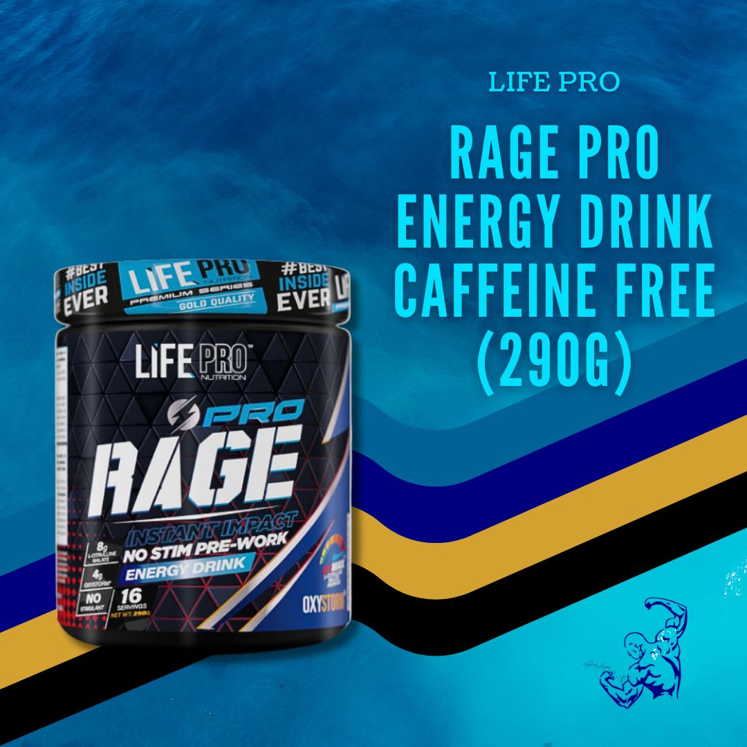 Life Pro Rage Pro 290g Caffeine Free