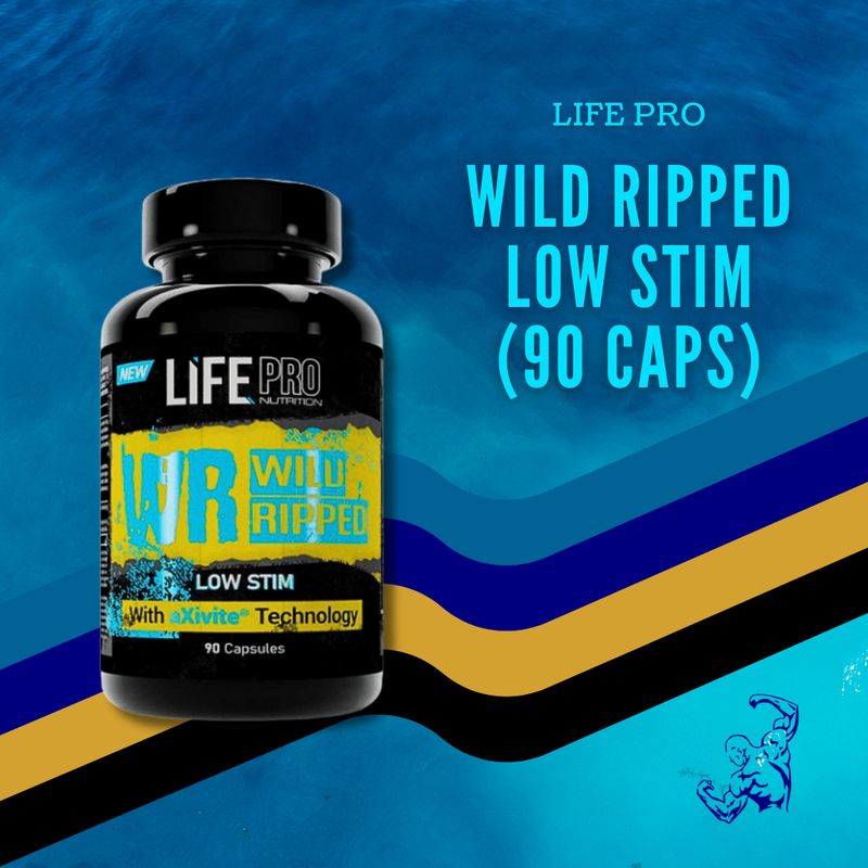 Life Pro Wild Ripped Low Stim 90 Caps