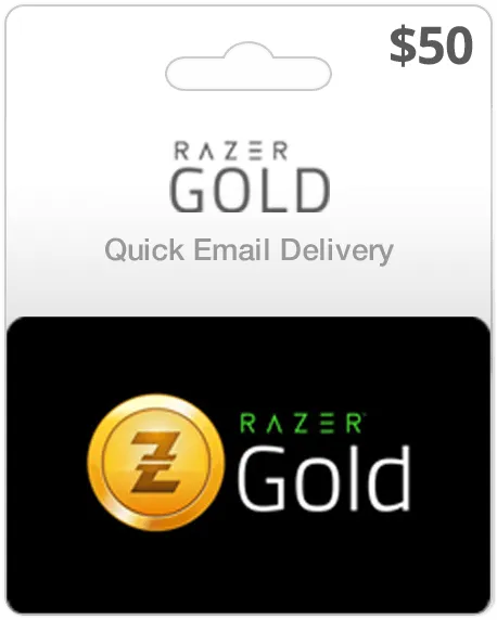 $50 Razer Gold Game Card (Email Delivery)