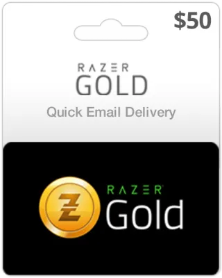 $50 Razer Gold Game Card (Email Delivery)