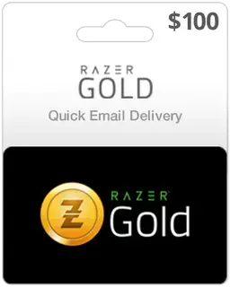 $100 Razer Gold Game Card (Email Delivery)