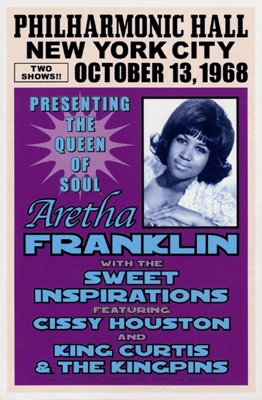 Aretha Franklin: Vintage Poster