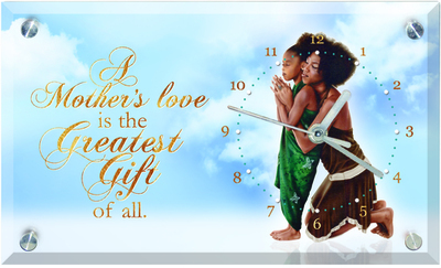 A Mother&#39;s Love Desk Clock