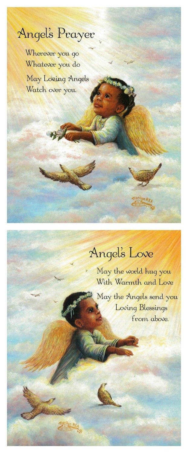 Angel&#39;s Love and Angel&#39;s Prayer by Marilyn Rea