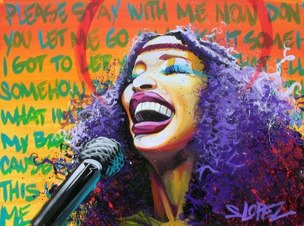 Chaka Khan by Steven Lopez