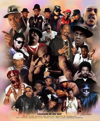 Legends of Hip-Hop by Wishum Gregory
