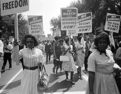 Civil Rights March (Washington D.C., 1963) by McMahan Photo Archive