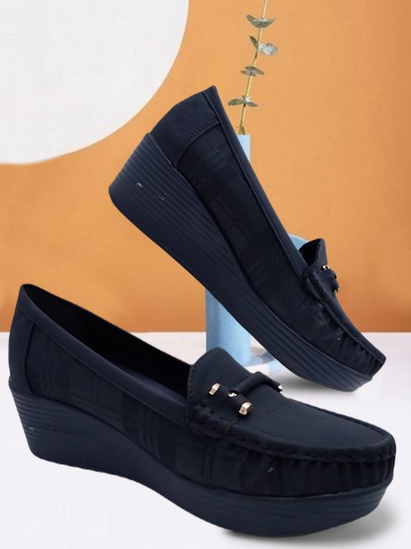 Jootavoota Women Comfortable Wedges Loafer (C32-342)