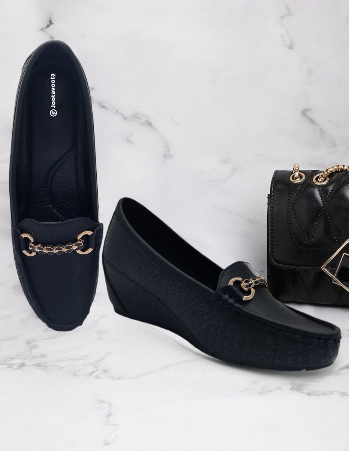 Jootavoota Women Wedges Loafer (19820-45A)