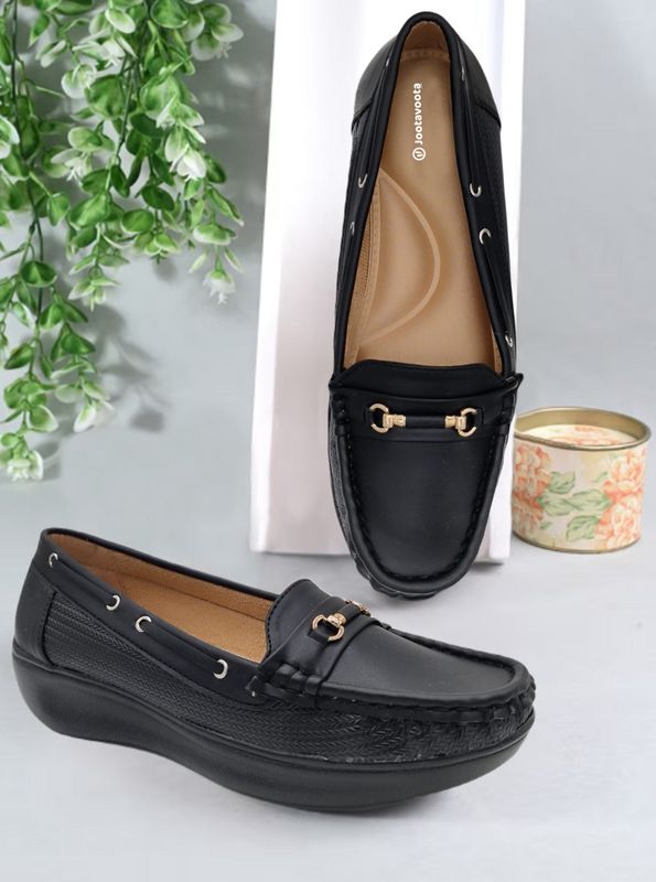 Jootavoota Women Comfortable Wedges Loafer (714)