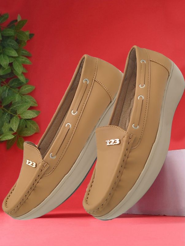 Jootavoota Women Comfortable Wedges Loafer (732)