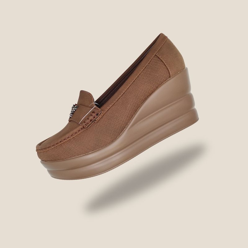 Jootavoota Women Comfortable Wedges Loafer (898-13)