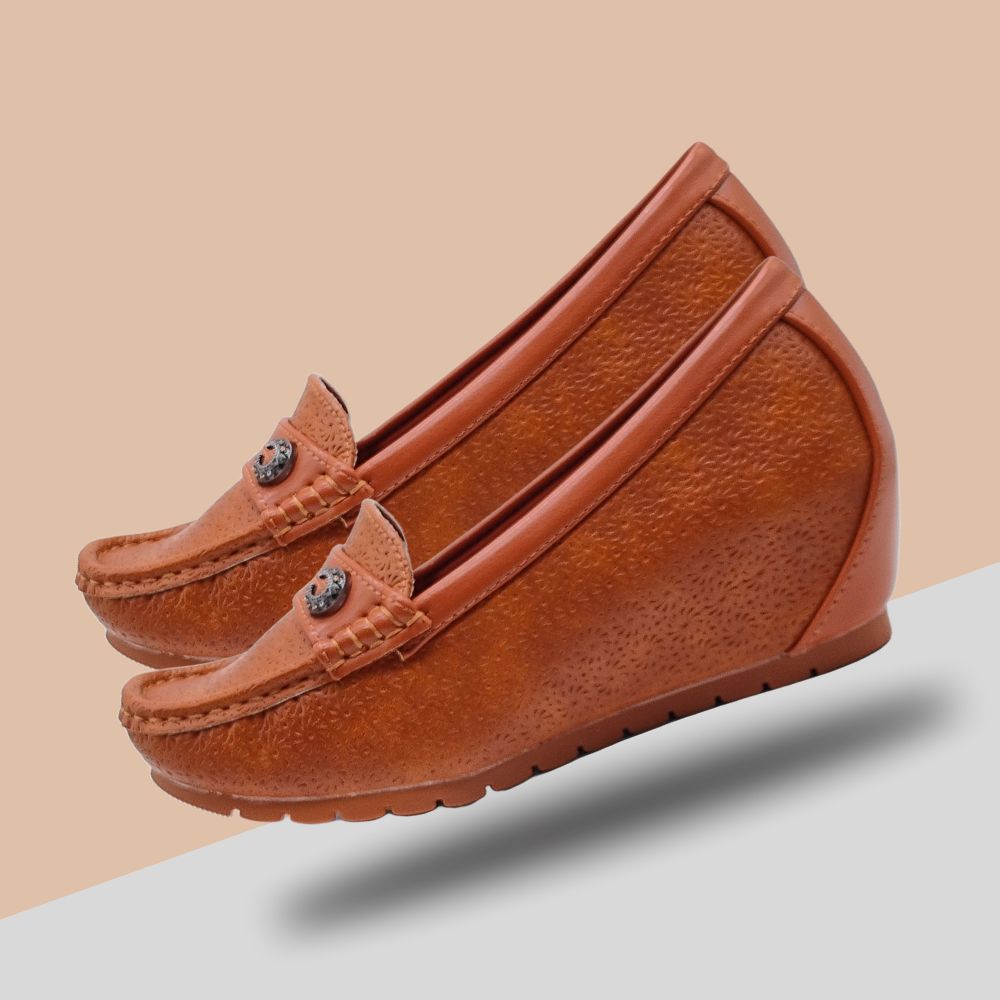 Jootavoota Women Comfortable Wedges Loafer (1142-2)