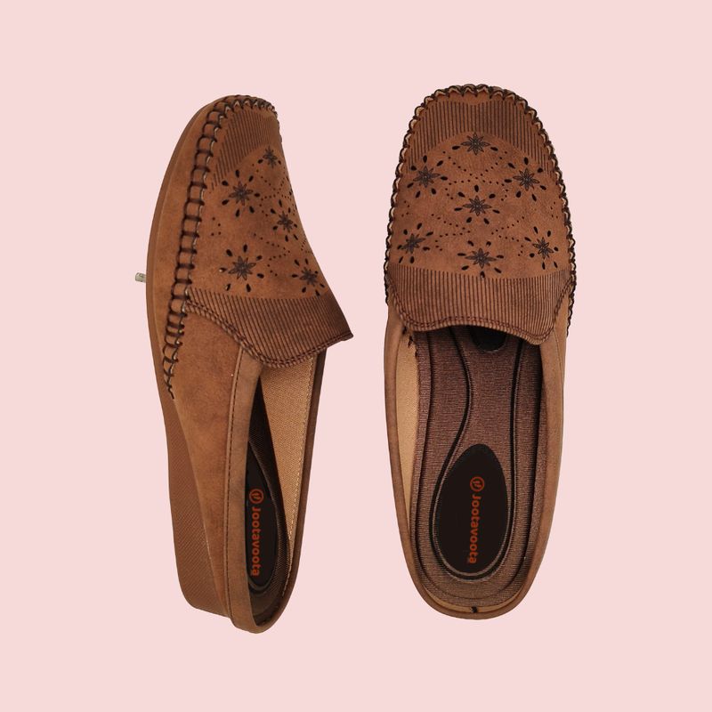 Jootavoota Women Comfortable Flat Mules (C12-277)