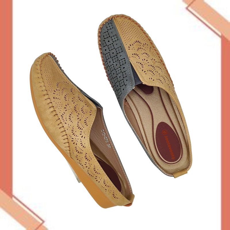 Jootavoota Women Comfortable Flat Mules(C12-278)