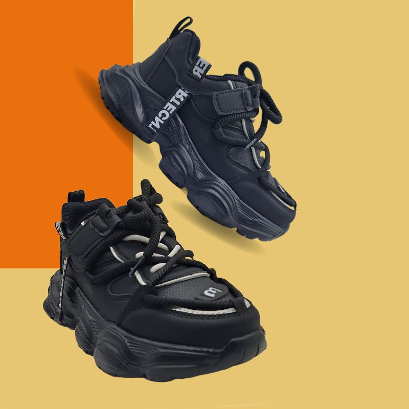 Jootavoota Kids Sport Shoes (8532) (32 to 37), Size: 32, Colour: Black