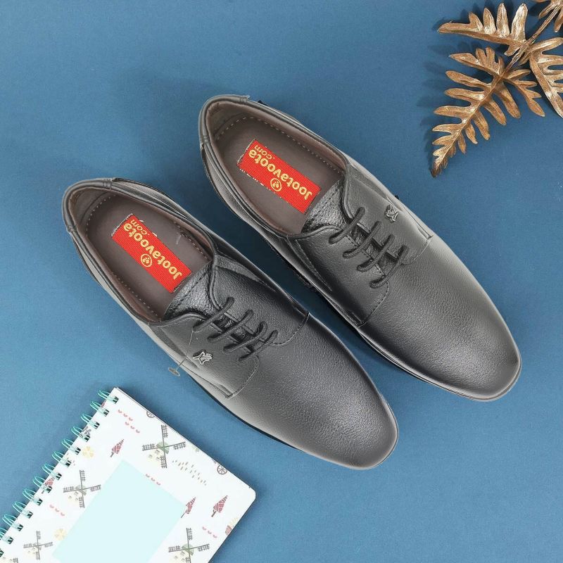 Men Derby (7527) BLK, Size: 6, Color: BLK
