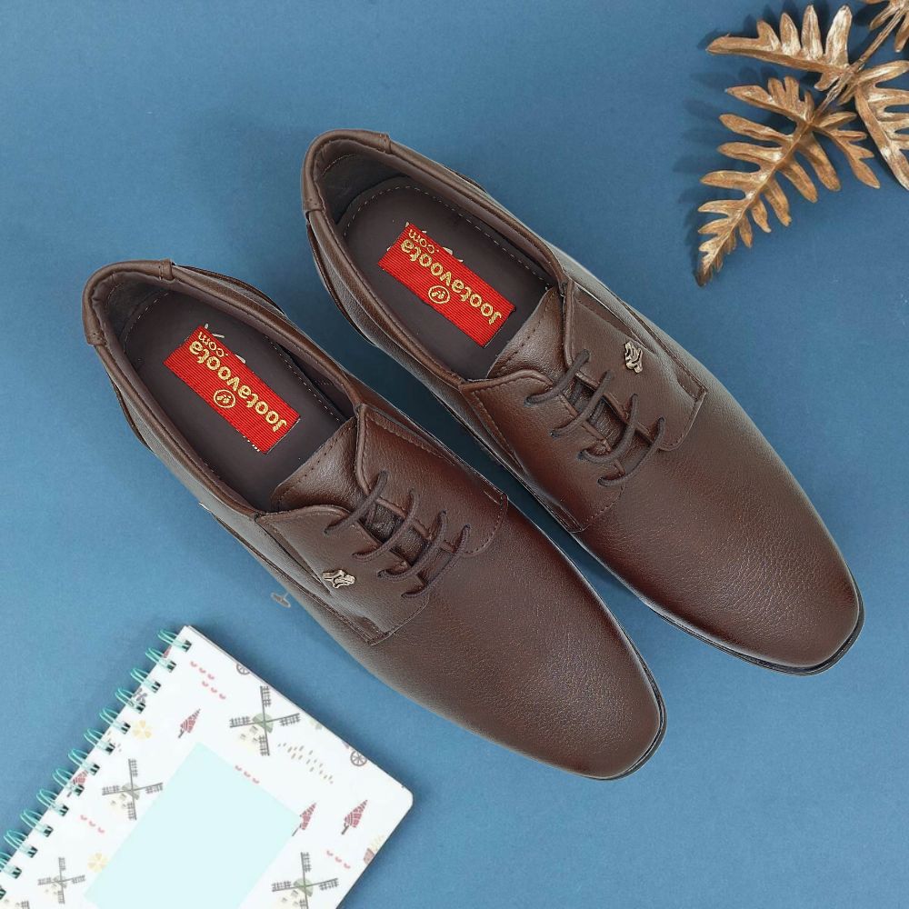 Men Derby (7527) BRW, Size: 6, Color: BRW
