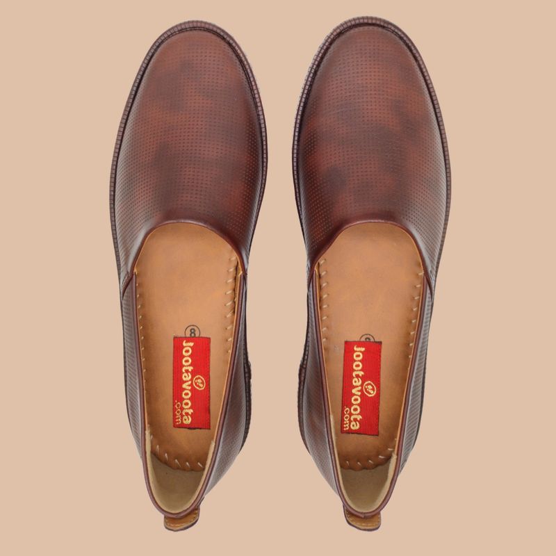 Jootavoota Men Flat Ethnic Jutti (8726)