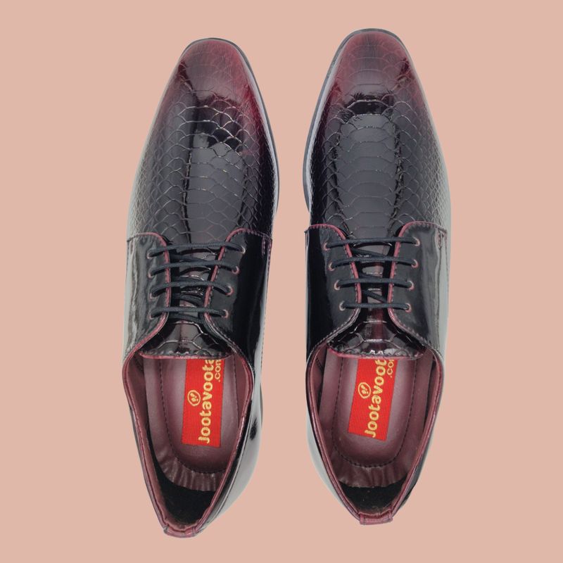 Jootavoota Men Patent Derby (7504)