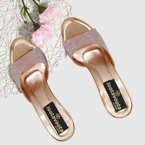 Jootavoota Women Partywear Heel Slippers (HB-043)