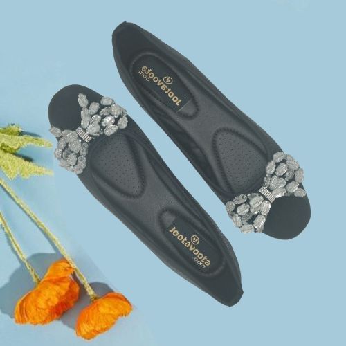 Jootavoota Women Comfortable Flat Ballerina (926-H1)