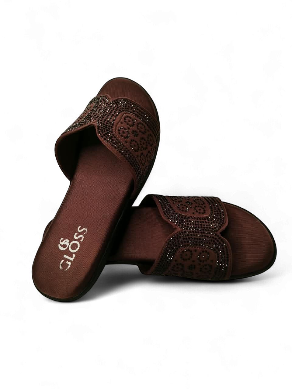 Jootavoota Women Comfortable Wedges Slippers (A1784)