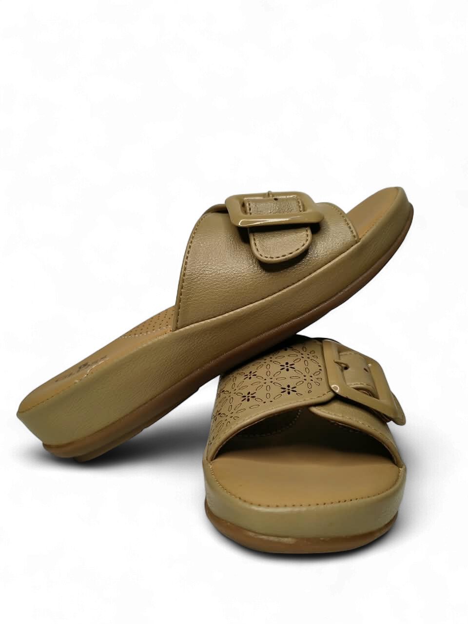 Jootavoota Women Comfortable Wedges Slippers (KC12)