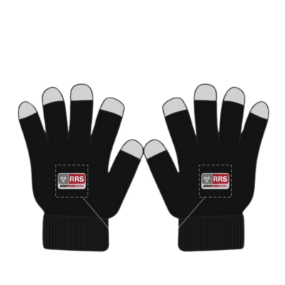 Gloves with RRS Logo