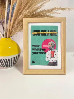 Card - Wear whatever you want