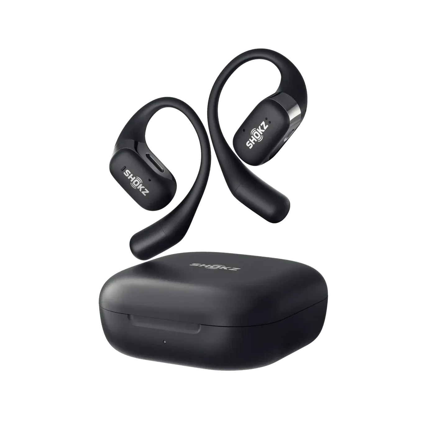 ÉCOUTEUR À CONDUCTION OSSEUSE SHOKZ OPENFIT NOIR BLUETOOTH