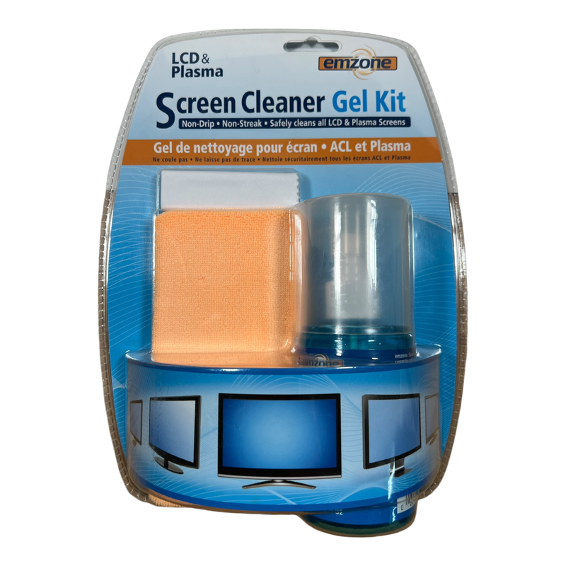 ENSEMBLE DE NETTOYAGE POUR ECRAN &amp; MONITEUR 200ML