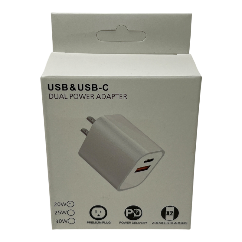 ADAPTATEUR USB -C / USB-A 20W