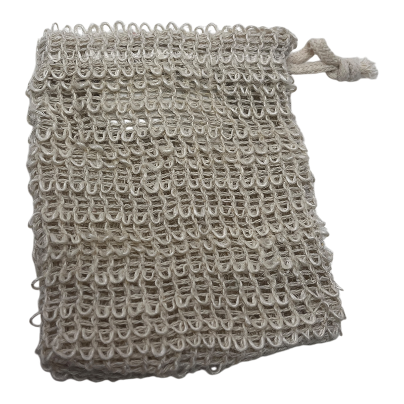 SAC EXFOLIANT POCHETTE EN MAILLE  DE SISAL