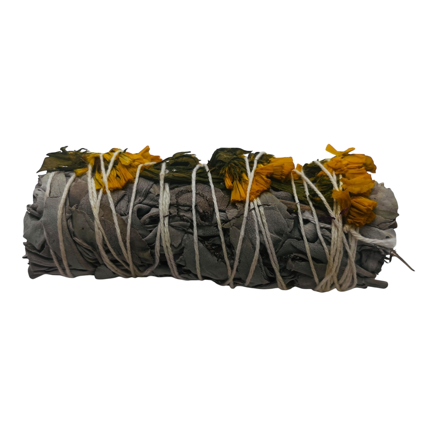 BÂTON DE SAUGE ET FLEUR DE SINUATA JAUNE