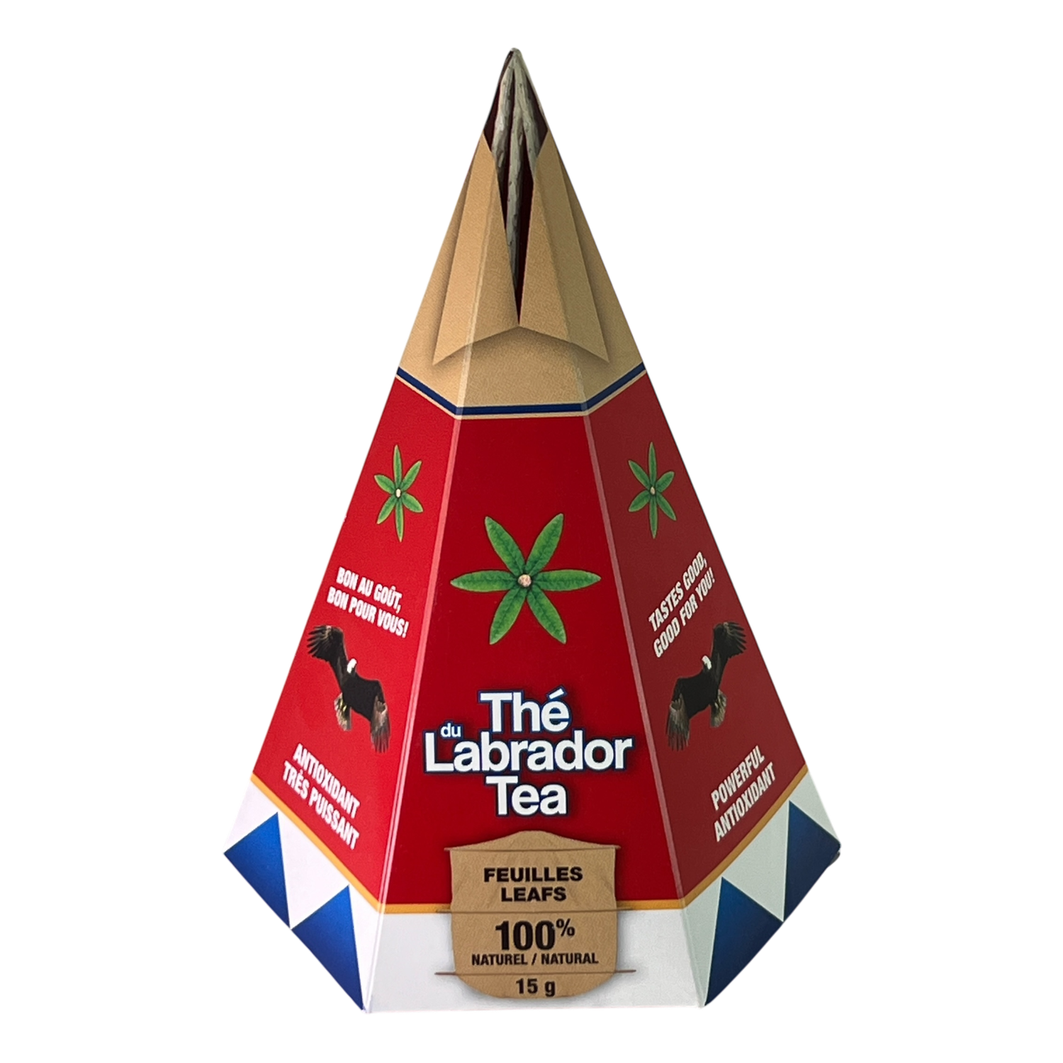 TIPI THÉ DU LABRADOR EN FEUILLE (15GR)