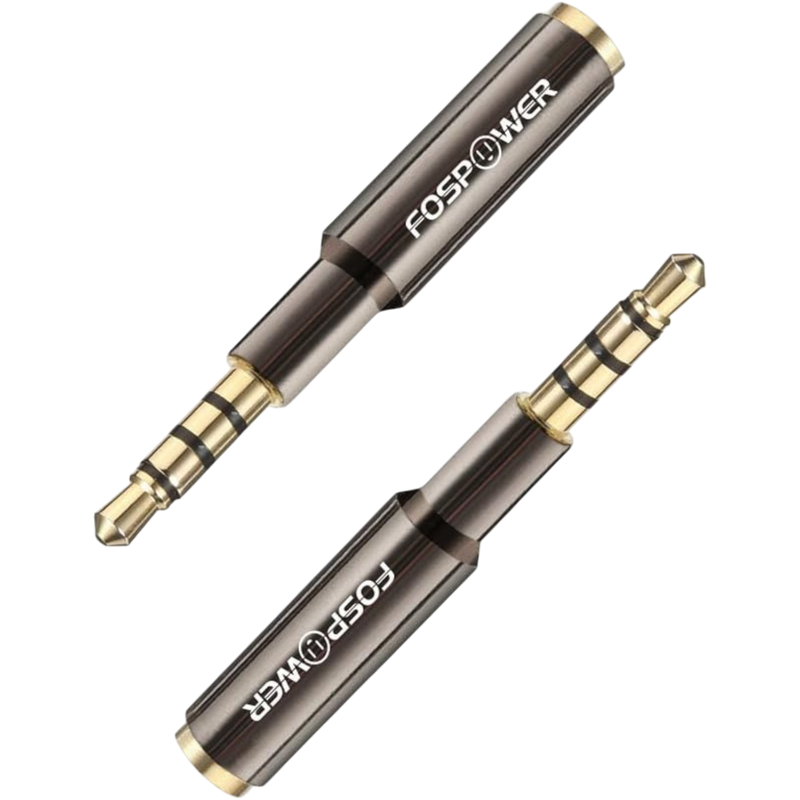 ADAPTATEURS JACK AUDIO 3,5MM MÂLE VERS FEMELLE STÉRÉO AUX 2,5MM 4 CONDUCTEURS