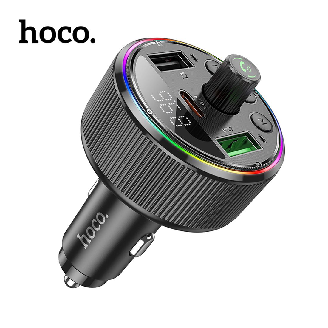 TRANSMETTEUR BLUETOOTH FM / USB / TYPE C 12V POUR L&#39;AUTO