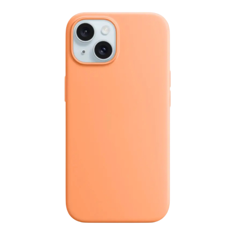 IPHONE 15 ETUI ORANGE SORBET