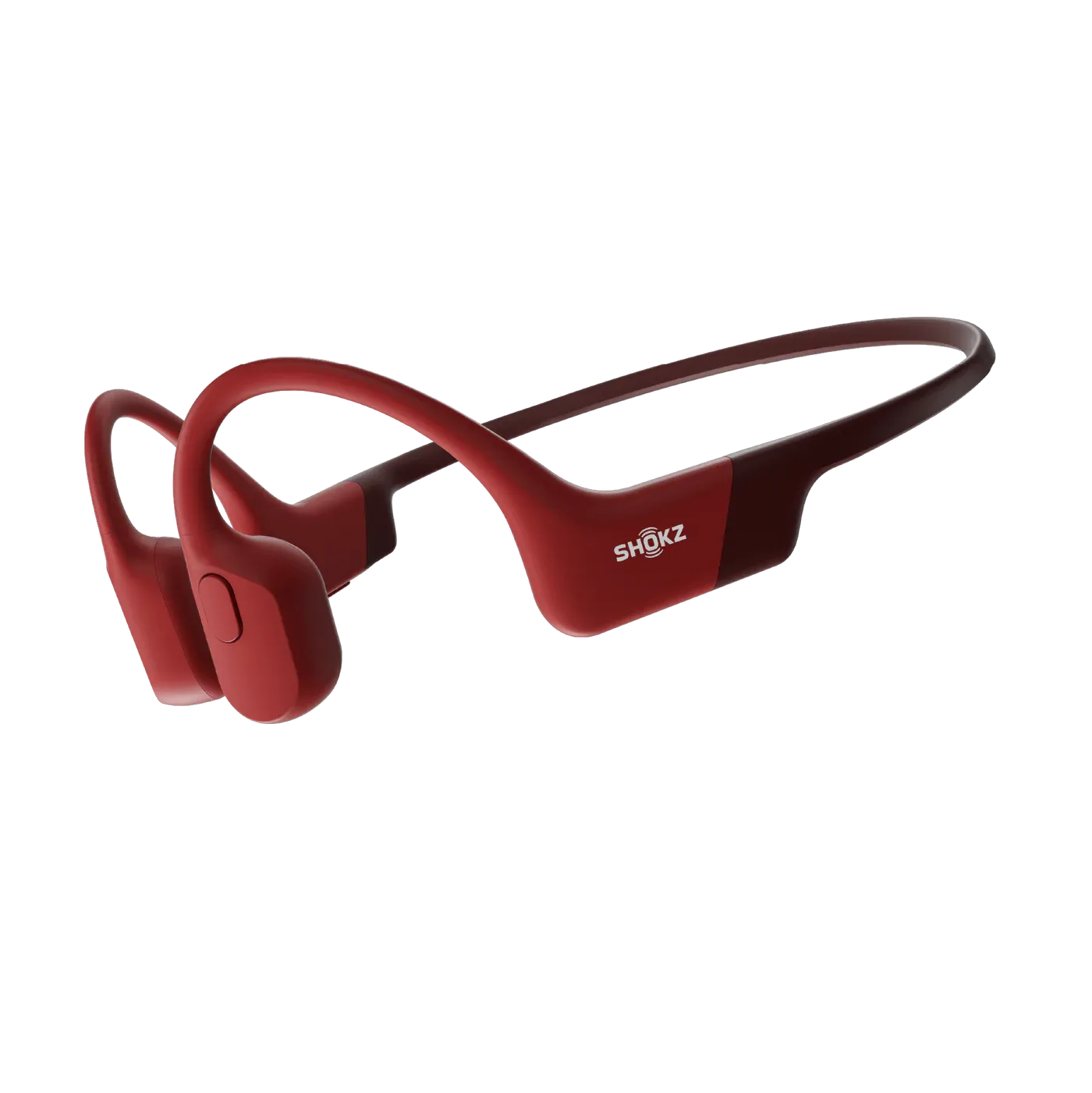 ÉCOUTEUR À CONDUCTION OSSEUSE SHOKZ OPENRUN ROUGE