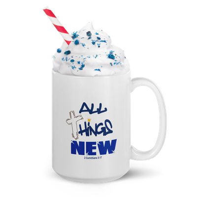UNDER GRACE MUGS and ALL THINGS NEW MUGS