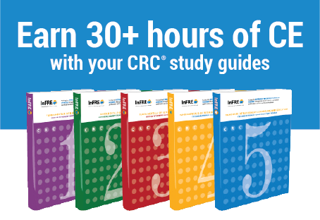 CRC Study Guide Quizzes Used for CRC CE Credit CRC Study Guide Quizzes Used for CRC CE Credit