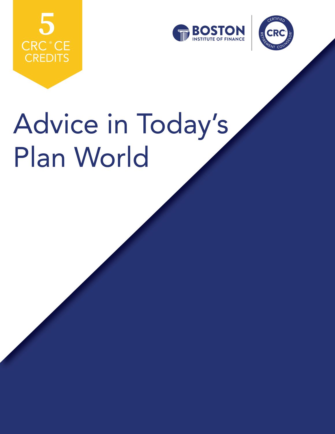 Advice in Today's Plan World PDF Download course Advice in Today's Plan World PDF Download course