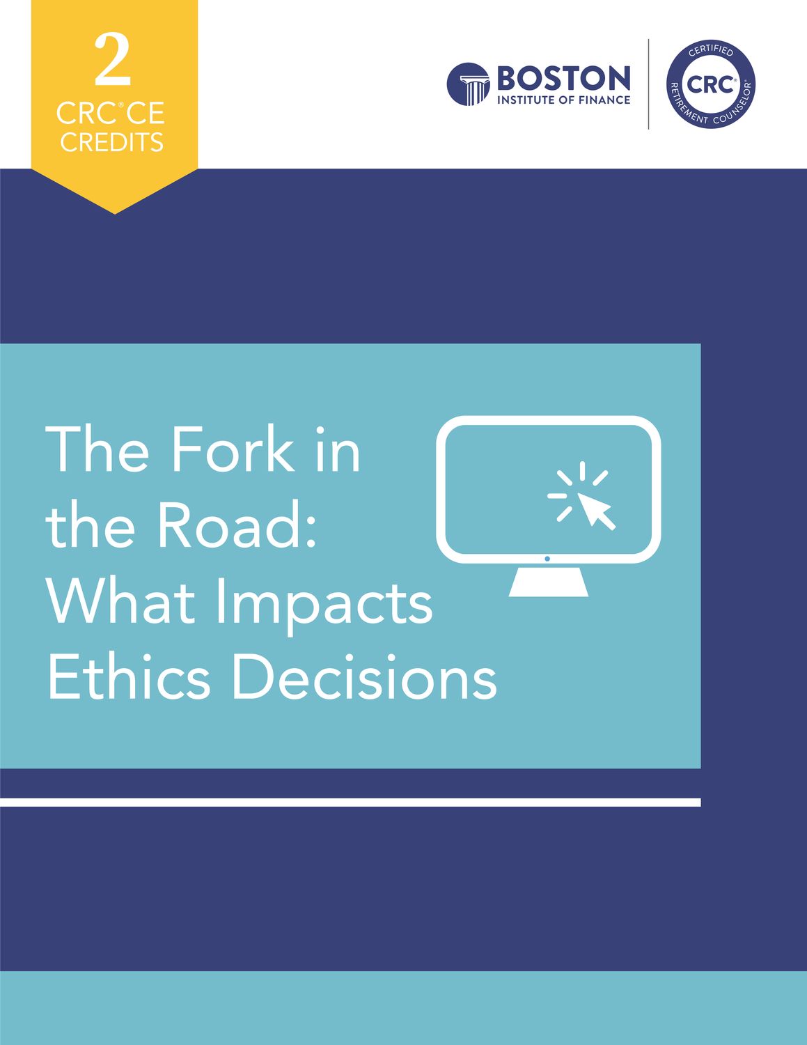 The Fork in the Road: What Impacts Ethics Decisions - Dennis Gatlin CRC