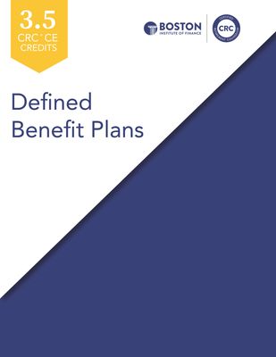Defined Benefit Plans PDF Download Course Defined Benefit Plans PDF Download Course