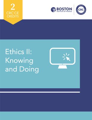 Ethics II - Knowing and Doing Recorded NAGDCA Conference Session Ethics II - Knowing and Doing Recorded NAGDCA Conference Session