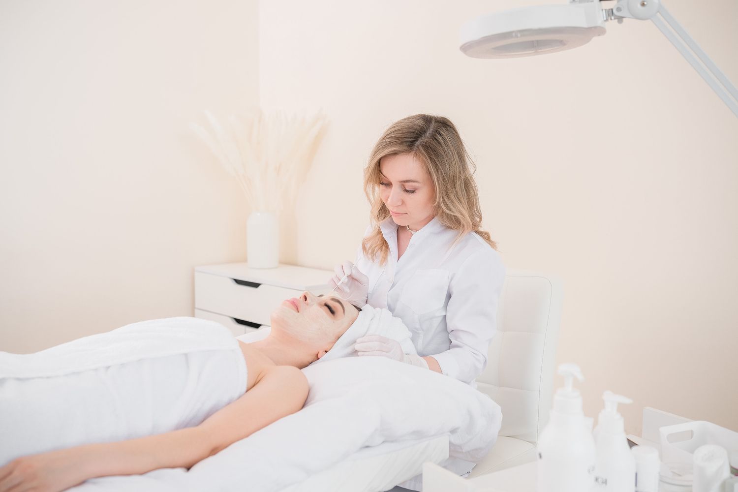 Simulation der Prüfung - Kosmetik Perfektionslehrgang