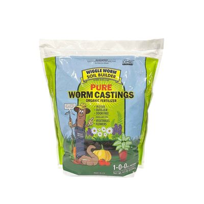 Wiggle Worm Soil Builder™ Pure Worm Castings Organic Fertilizer, 4.5lb