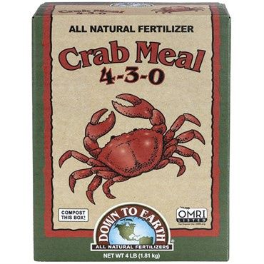 Down to Earth  Crab Meal 4-3-0, 4lb